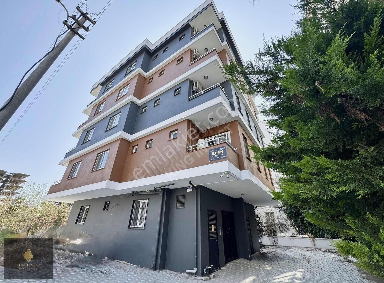 King 'den Aşağı Alata'da Denize 100m Mesafe Sıfır 2+1 Daire