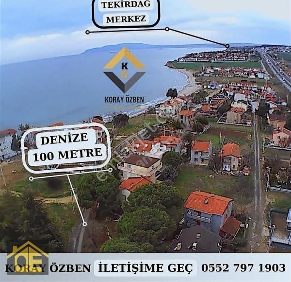 Tekirdağ 400 M2 Denize 100 Mt İmarlı Arsa