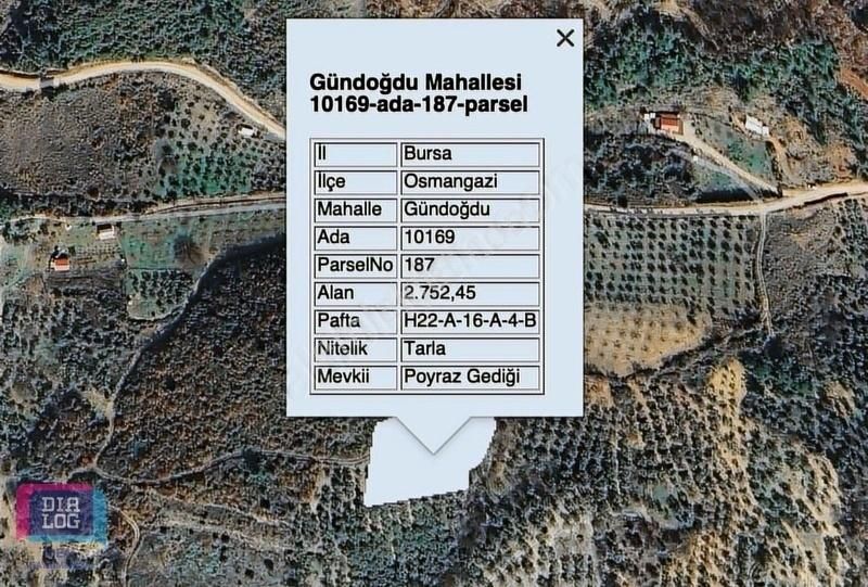 Dıalog Ideal'den Gündoğdu'da Satılık 3 Tapu Toplam 7.200 M2 Arsa