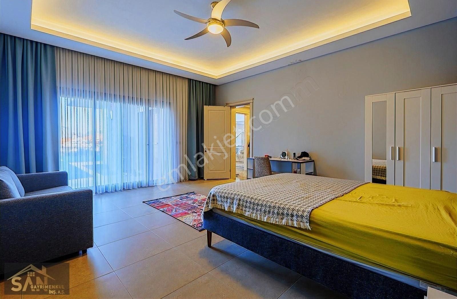 Sitenin En Güzel Manzaralı Ve Geniş Bahçeli Havuzlu Villası - Görsel 3