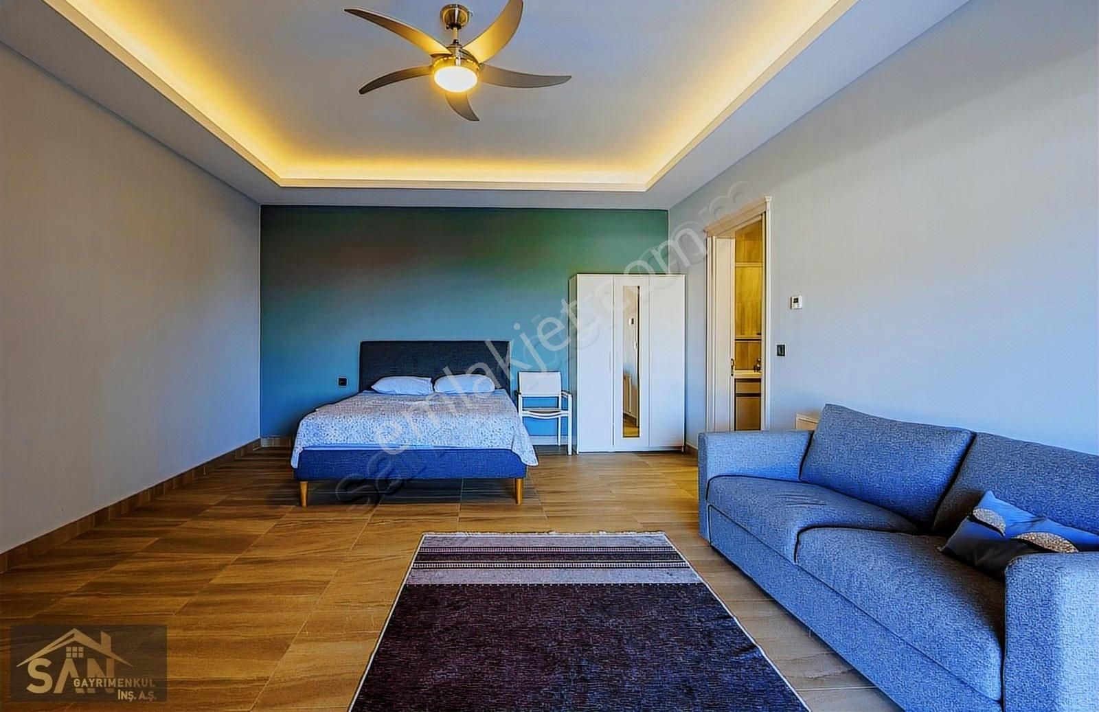 Sitenin En Güzel Manzaralı Ve Geniş Bahçeli Havuzlu Villası - Görsel 11