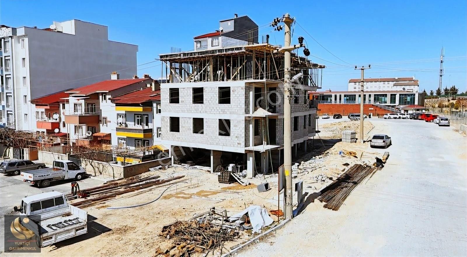 Yurtiçi Gayrimenkul'den Nar Mh. İnşaat Halinde 3+1 110m² Daire