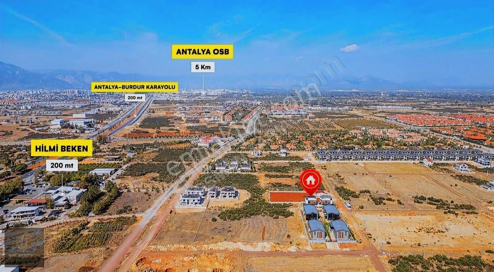 Döşemealtı Doğa İle Baş Başa Ultralüx 4+1 Villa