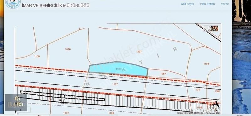 Fırsat Denizli Çevre Yoluna Sıfır Satılık 3406m2yatırımlık Tarla