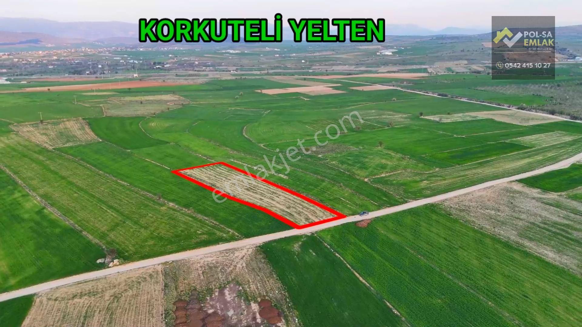 Korkuteli Yelten De Satılık 3.070m2 Tarla Resmi Yolu Var - Görsel 4