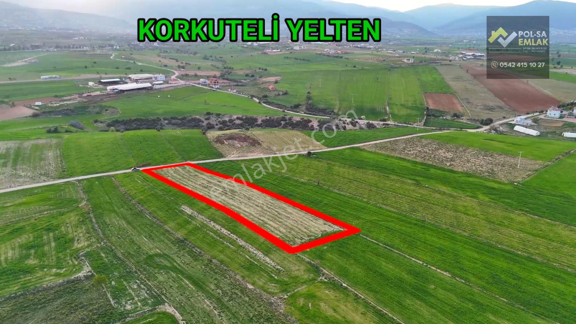 Korkuteli Yelten De Satılık 3.070m2 Tarla Resmi Yolu Var - Görsel 8