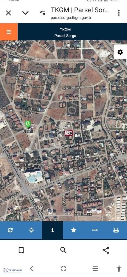 Döşemealtı Yeşilbayır 3 Kat İmarlı Villa Arsası