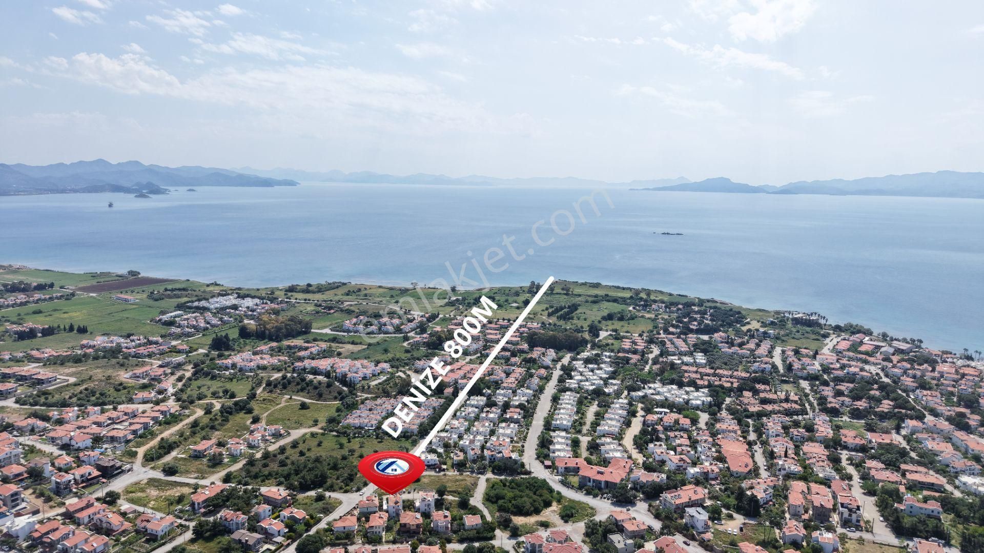 Datça Burgazda Satılık 335m² Arsa (20/40) İçinde 250 M² Bina - Görsel 12