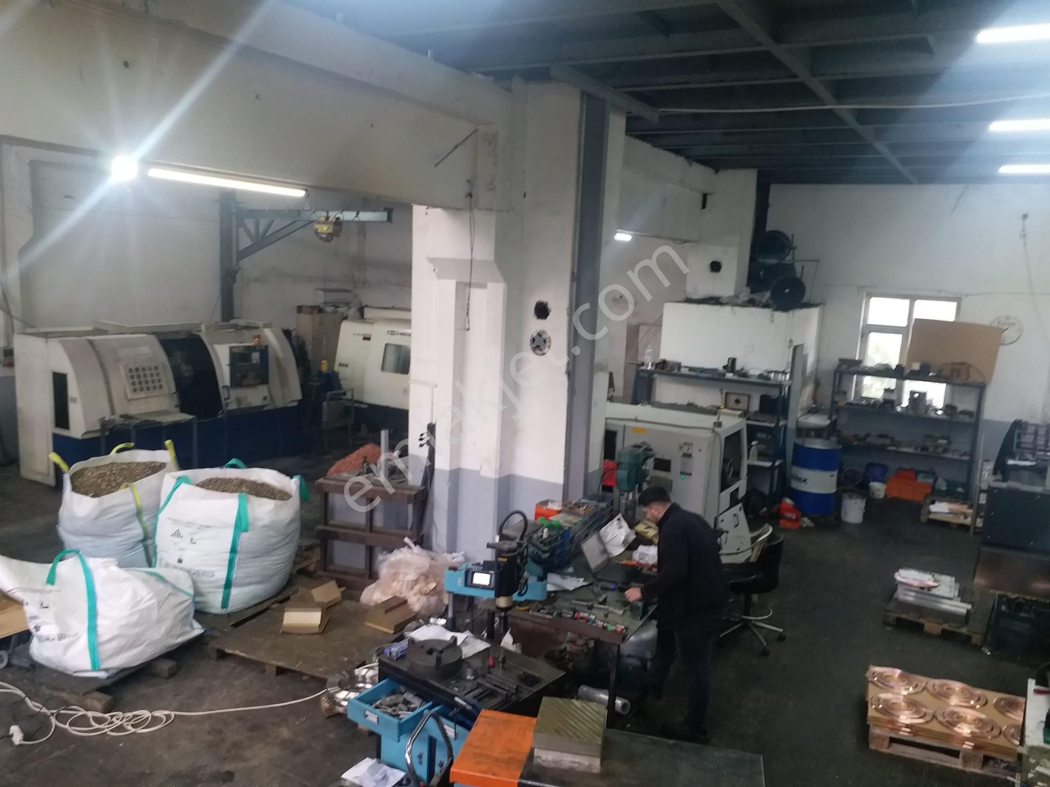 Isıso Sanayi Sitesi'nde Devren Talaşlı İmalat Atölyesi