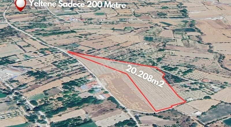 Korkuteli Yelten Yolu Mevcut Köye Çok Yakın 20.208m2 Tarla