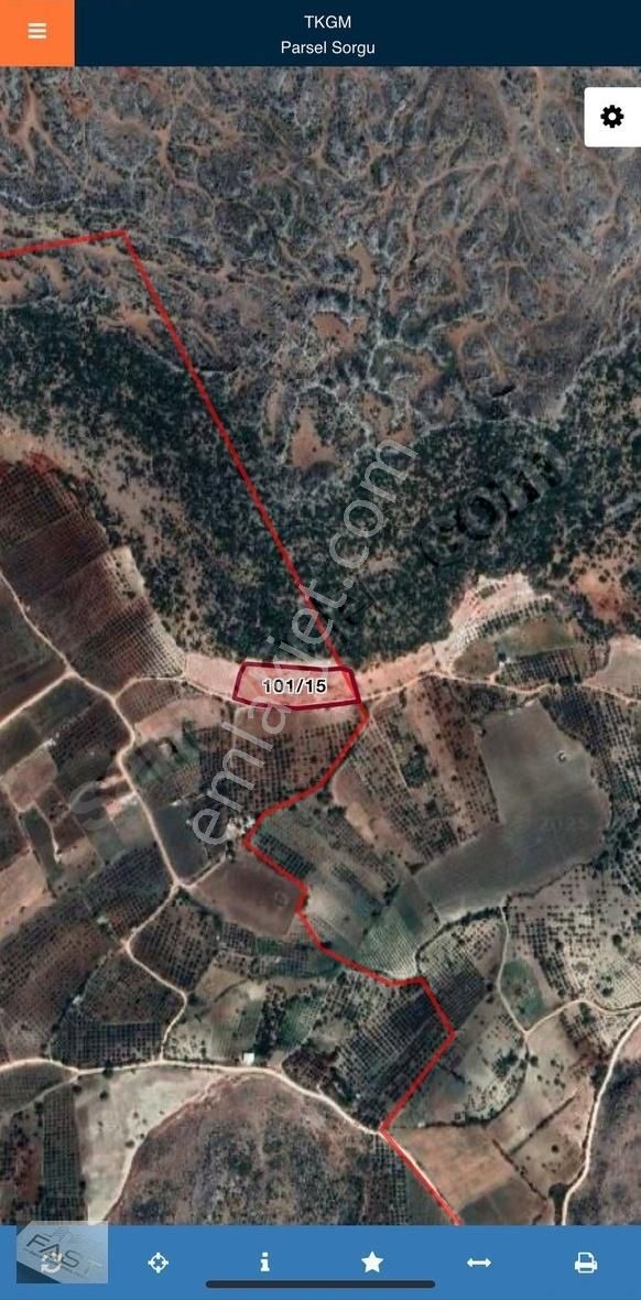 Fast'ten Dımışkılı'da Bağ Evimine Uygun Yatırımlık Arsa Fırsatı