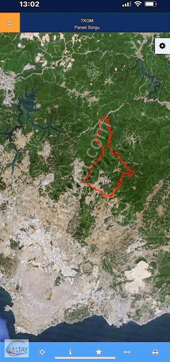 Gebze Ovacık Mah. 1325 M2 Tarla Yol Su Elektirik Var.