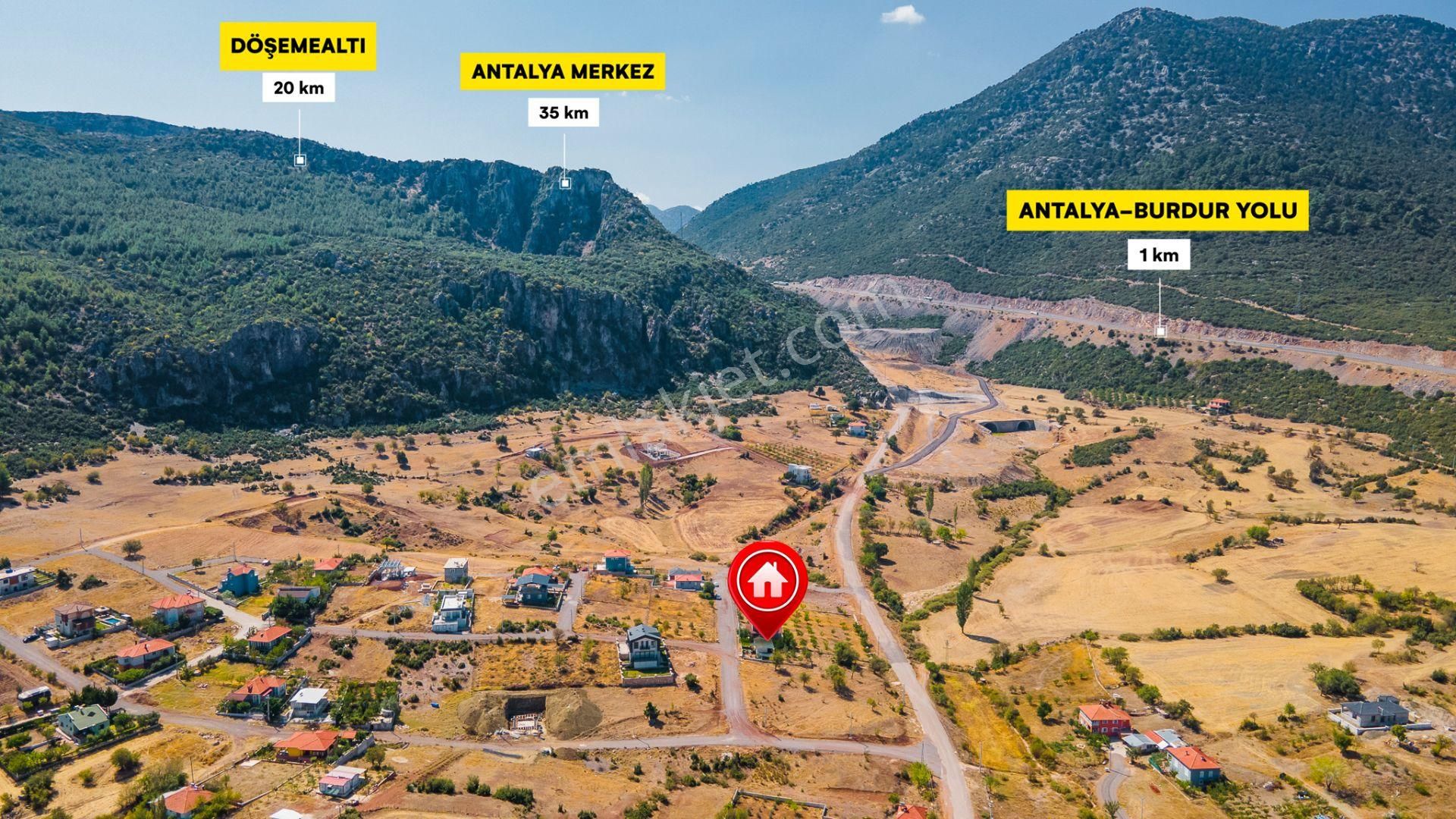 Antalya Döşemealtı Dağbeli Satılık 408 M2 Arsa İçi Müstakil Ev - Görsel 33
