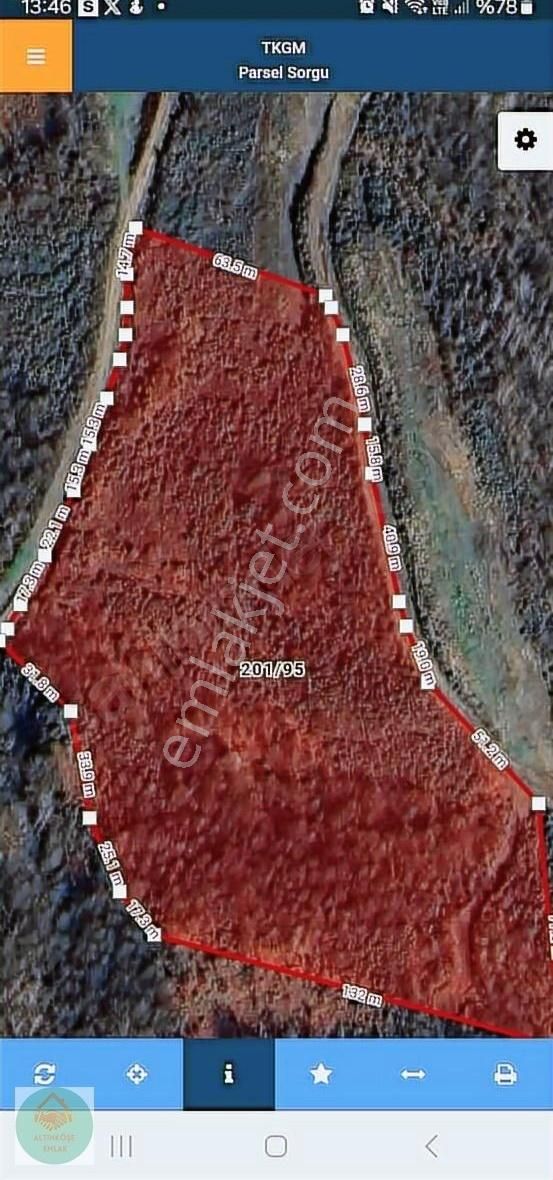 Körfez Manzaralı, İmara 100 Metre, 25 Dönüm %5 İmarlı Arazi - Görsel 3