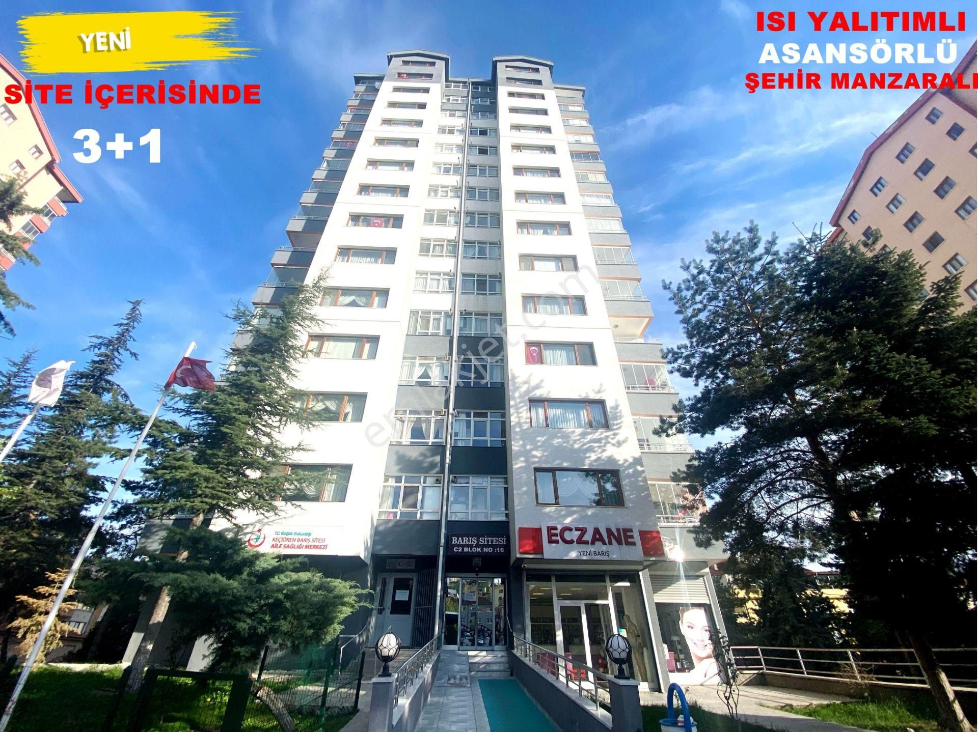 Uzman Emlak'dan Site İçerisinde 8.katta Asansörlü,ısı Yalıtımlı,full Şehir Manzaralı Full Yapılı 3+1