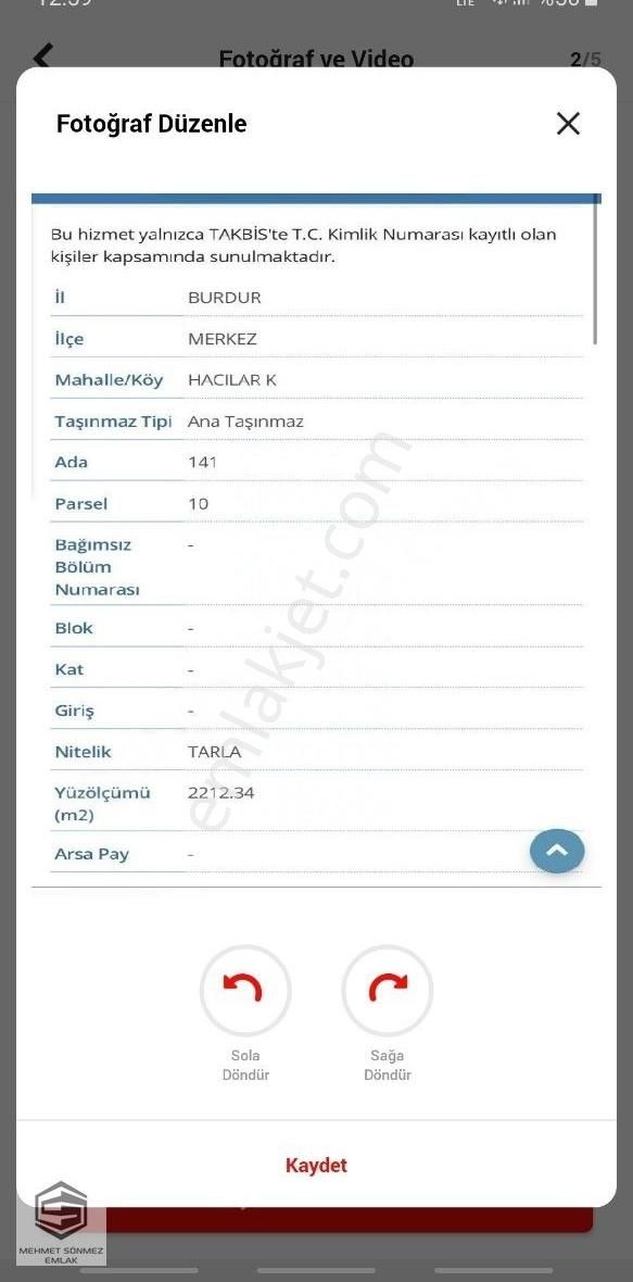 Burdur Merkez Hacılar Satılık