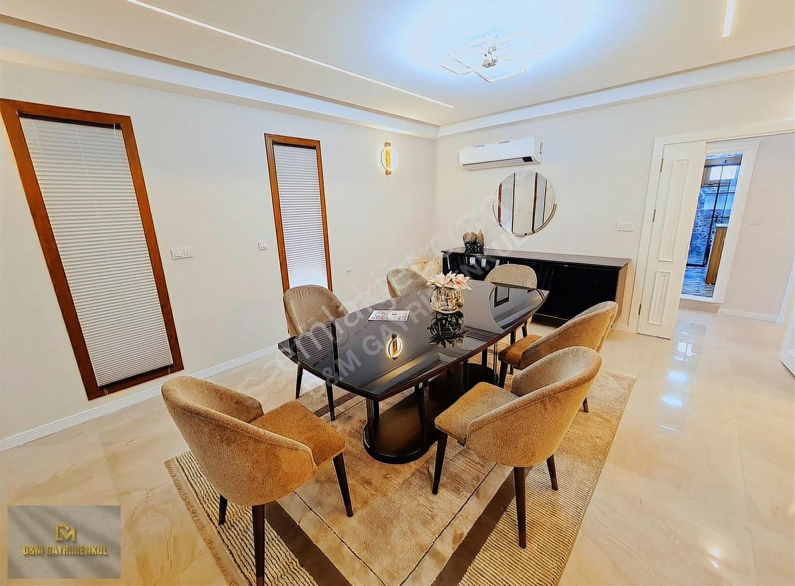 Akbük'de Full Eşyalı 600m2 Arsa'ya Sahip Beyaz Saray - Görsel 17