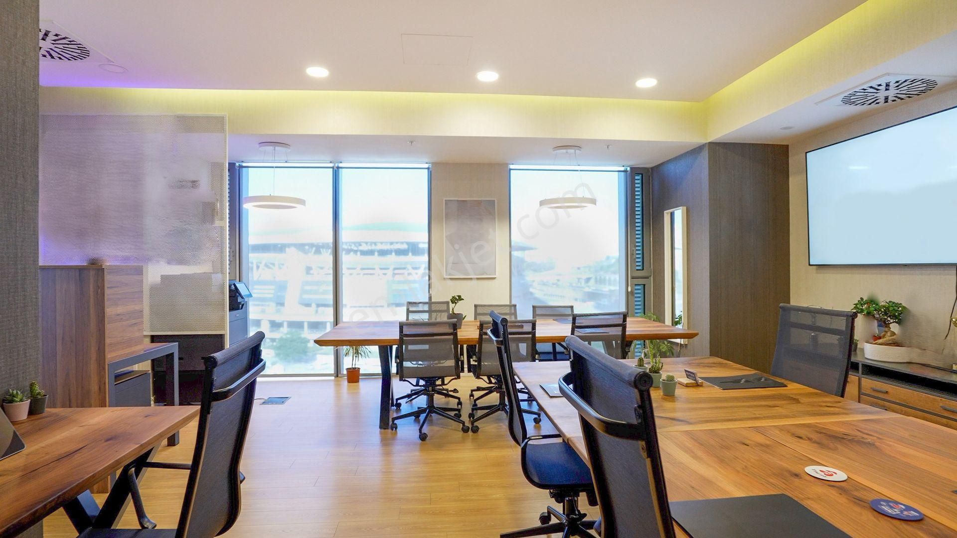 Kiralık Ofis Dekorasyonlu Çift Tuvaletli Skyland İstanbul