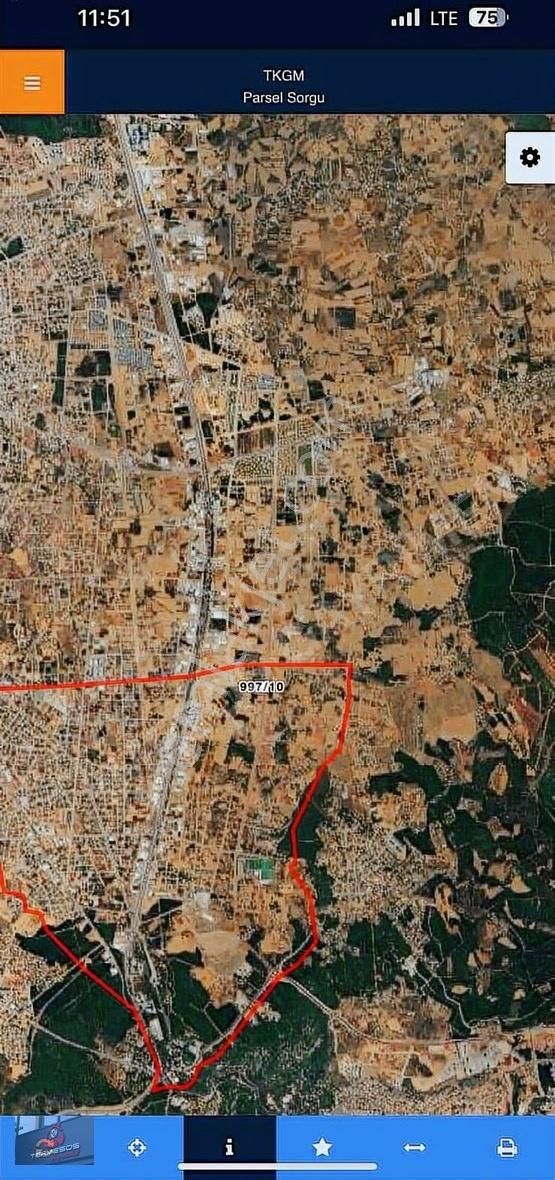 Döşemealtı Yeşilbayır Ticari Konut Köşe Arsa