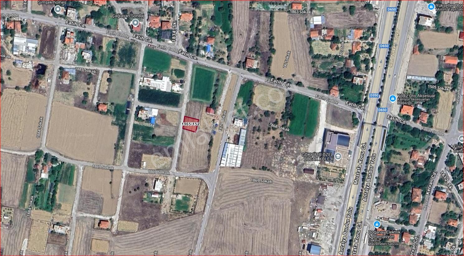 Asya Evim Emlaktan Bucak Mimar Sinan Mah.de Fırsat Arsa