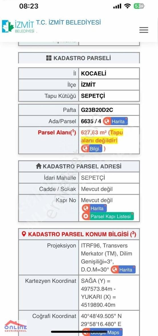 Satılık Arsa