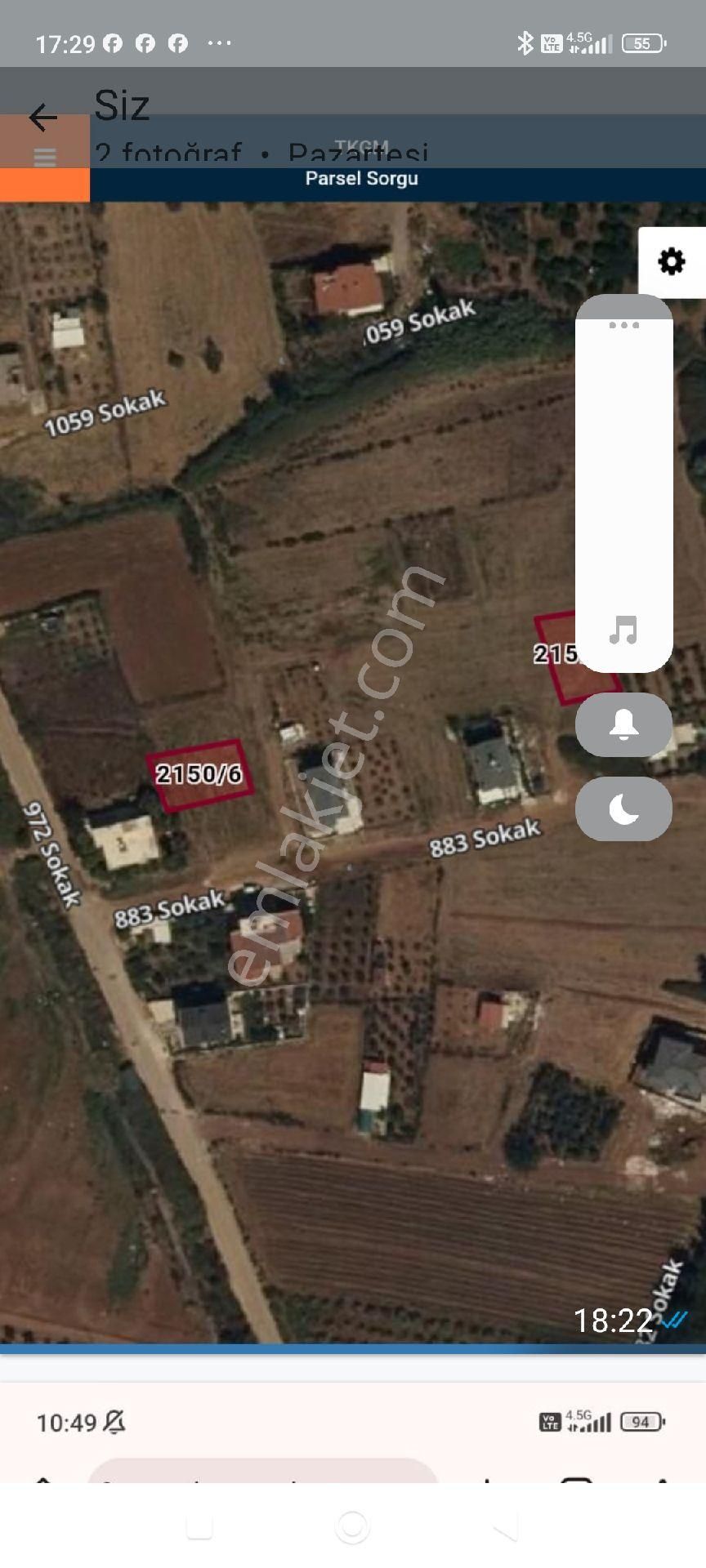Satılık İmarlı Arsa 345 M. Tek Tapu