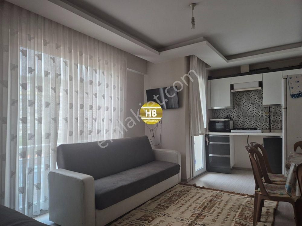 Hb'den 1+1 Eşyalı Kiralık Daire,orta Mah.'de Doğalgazlı