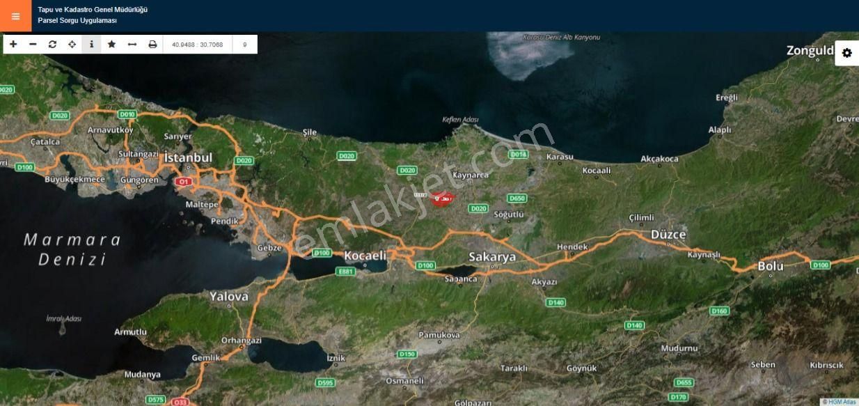 Kaçmaz Emlak'tan Kocaeli Kandıra'da Satılık 1.543m2. Arsa - Görsel 2