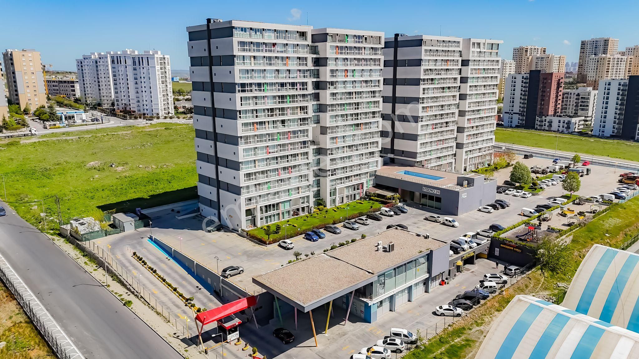 Satılık 1+1 Daire Ispartakule Stüdyo24 Sitesi'nde Havuzlu