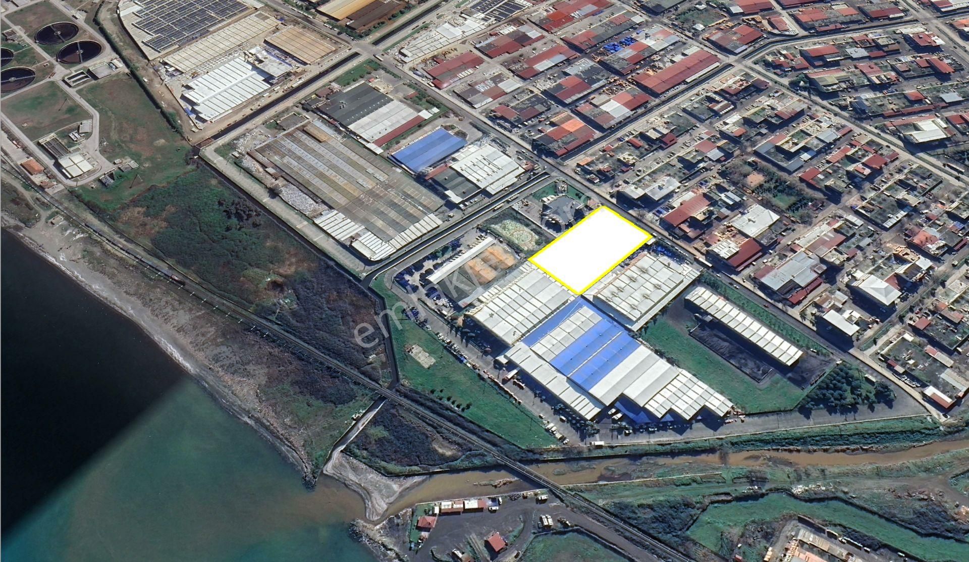 Samsun Osb'de 6.070 M2 Arsa İçinde 2.950 M2 Satılık Fabrika