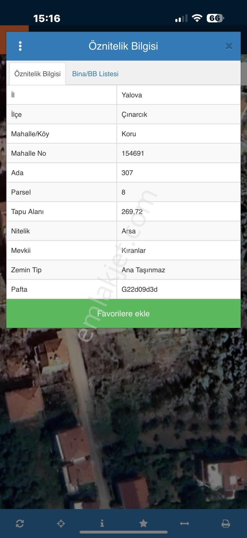 Üças Gayrimenkulden Çınarcıkta Acil Satılık Konut İmarlı Arsa