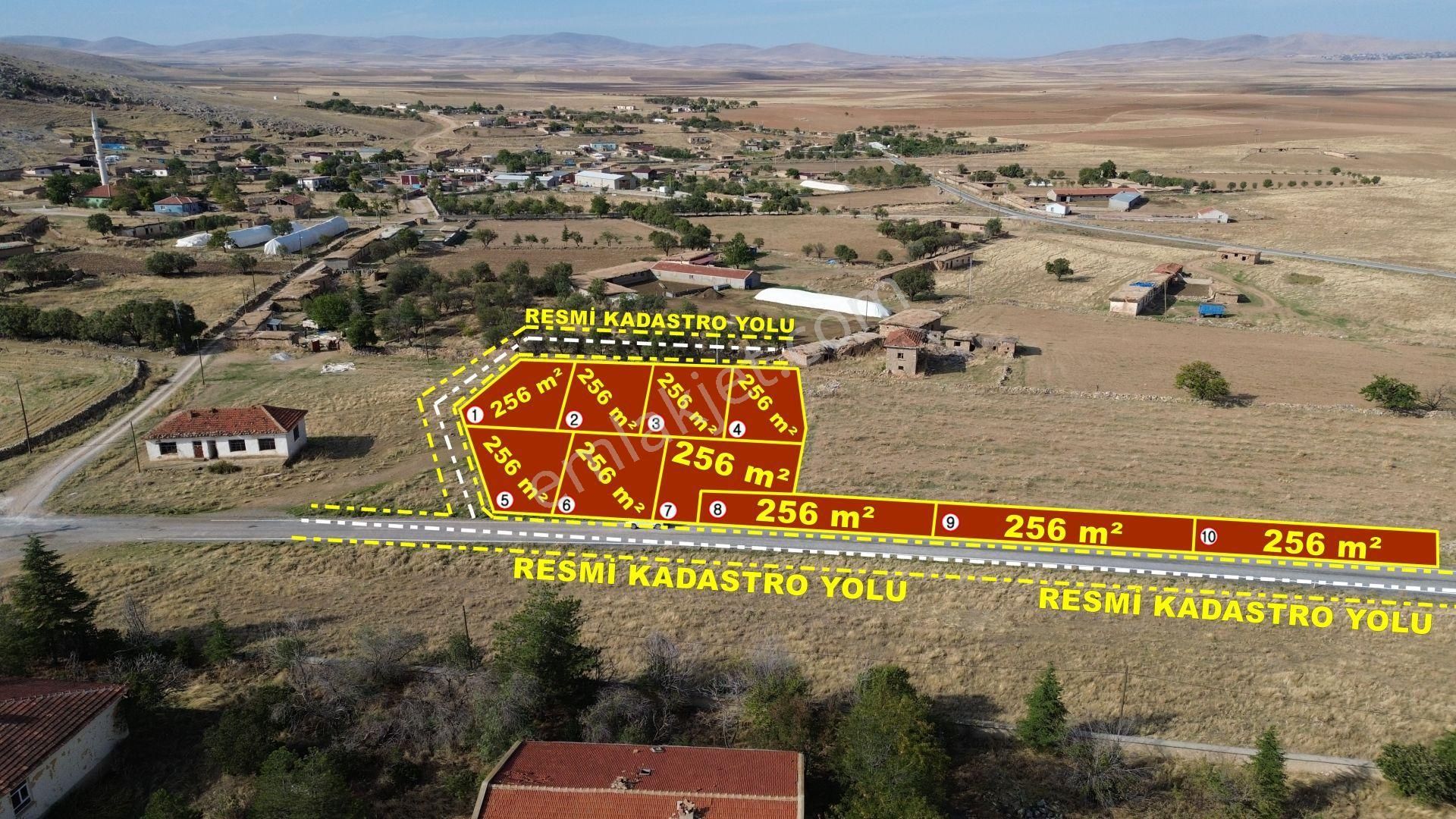 Konya / Yunak / Sıram Mahallesinde 256 M² Konut İmarlı Arsa Hissesi