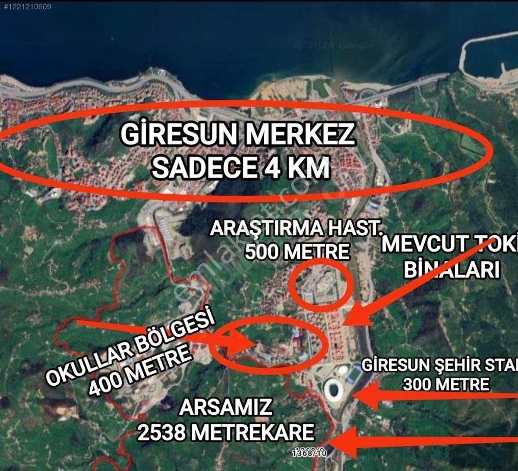 Gireeun Merkez Satılık Arsa