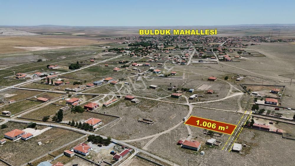 Konya / Cihanbeyli / Bulduk Mahallesinde 1.006 M² Müstakil Tapulu Konut İmarlı Arsa