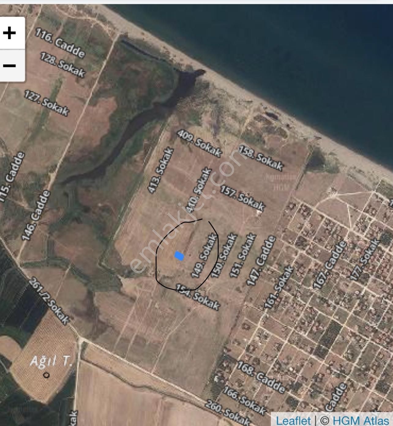 Çanakkale Biga Çeşmealtı'nda 301 M2 Konut İmarlı Yatırımlık Arsa