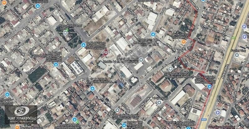 Sümer'de Satılık Köşe Parsel Küçük Sanayi Alanı