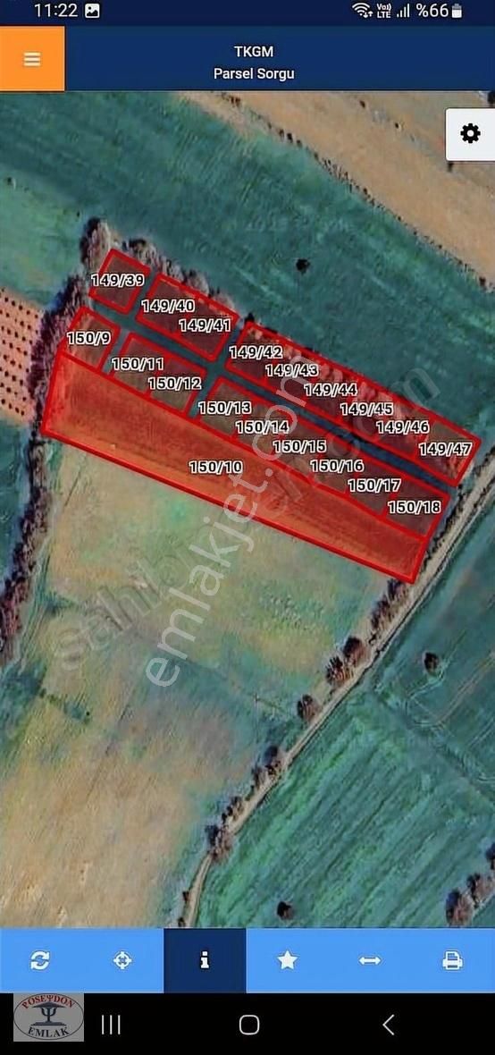 Kösederede Denize 250 Mt Yatırımlık Fırsat Tarla !!