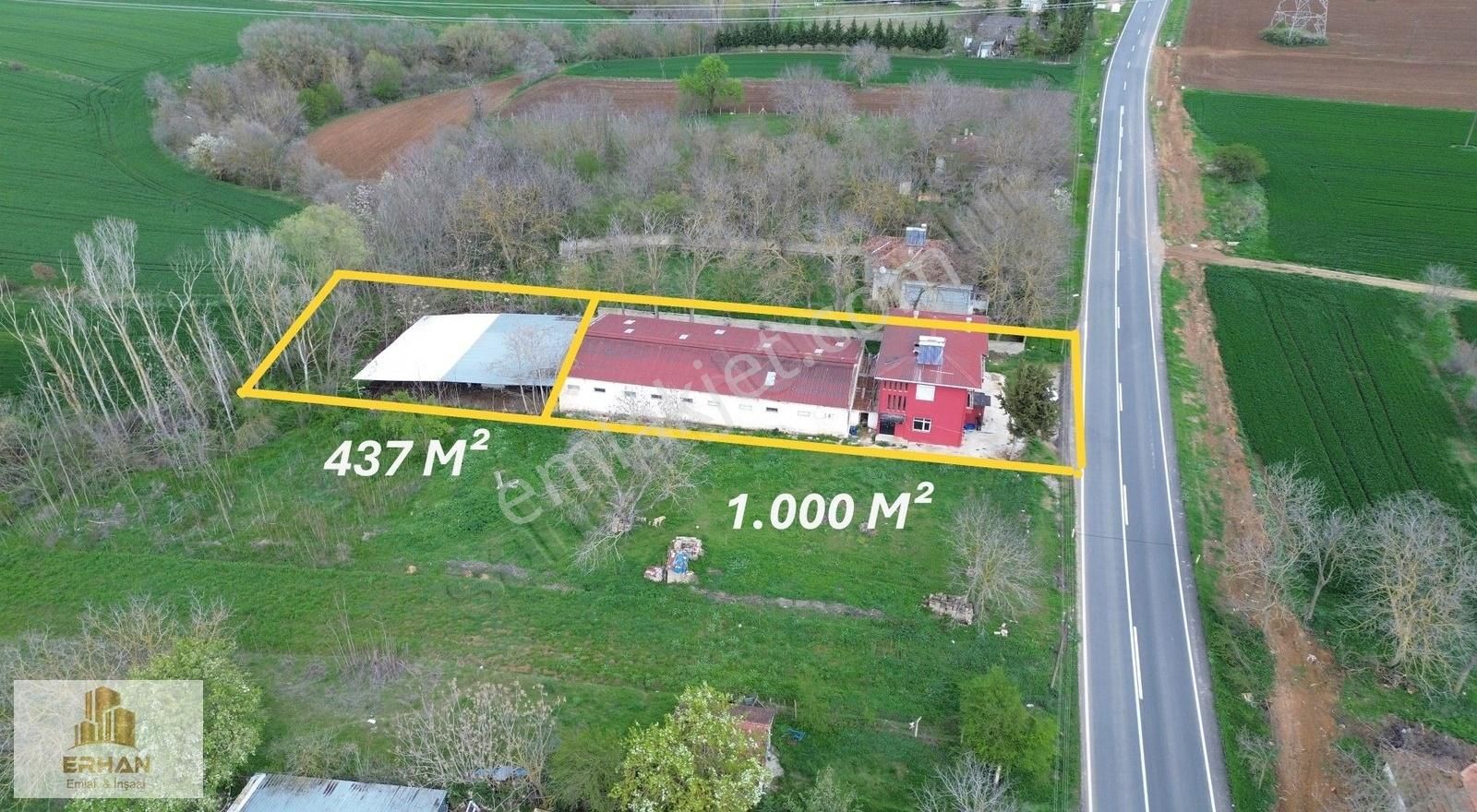 Kırklareli Vize Çövenli 1.437 M² Tek Tapu Müstakil Arsa