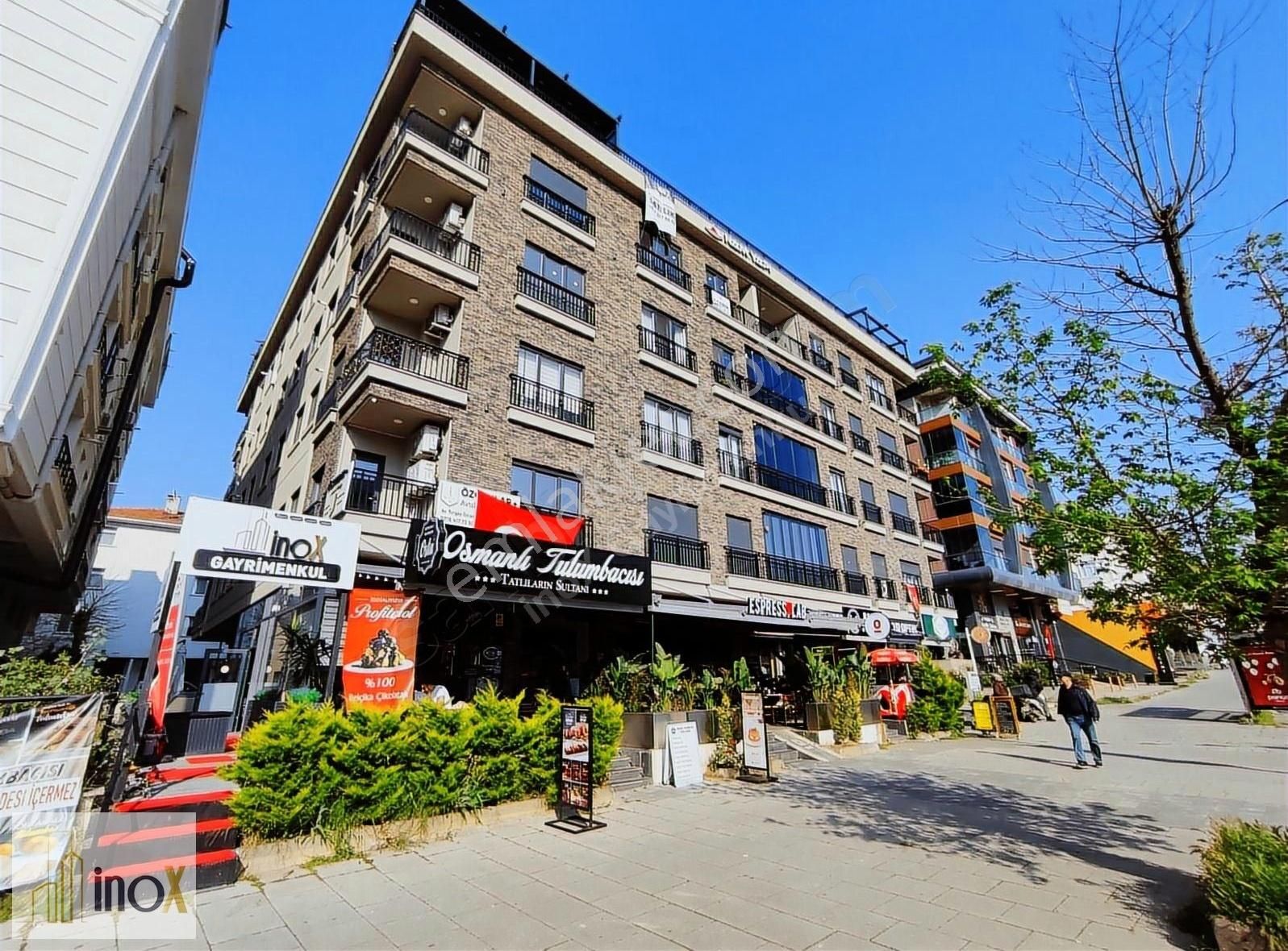 İnox'da Komple Öncephe Deniz Manzaralı Geniş Teraslı 3+1 Dubleks
