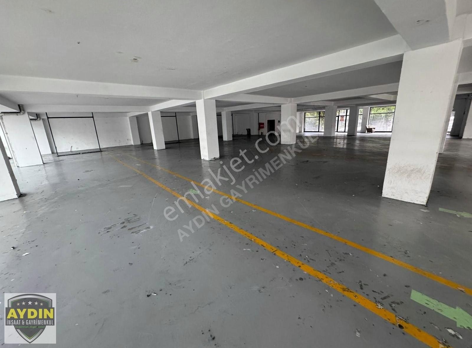 Aydın İnş. Tramvaya Cephe 1000m2 Yüksek Giriş Dükkanlar