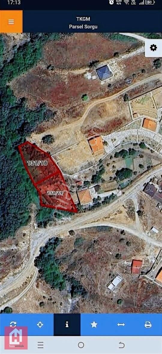 Karadere Köyünde Konut İmarlı Satılık Arsa
