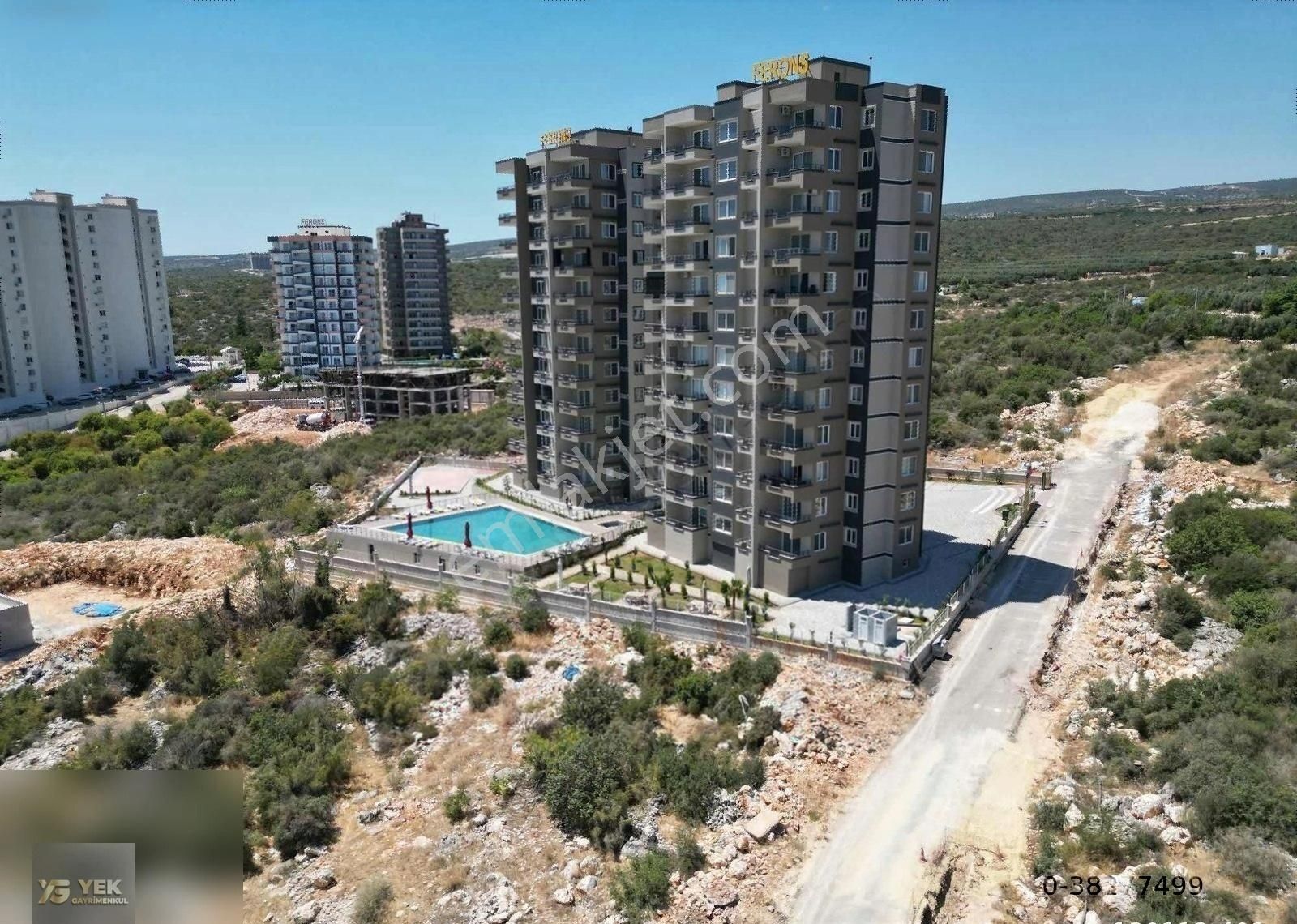 Erdemli Ayaş Mah İskanı Alınmış Oturuma Hazır 2+1 Daire