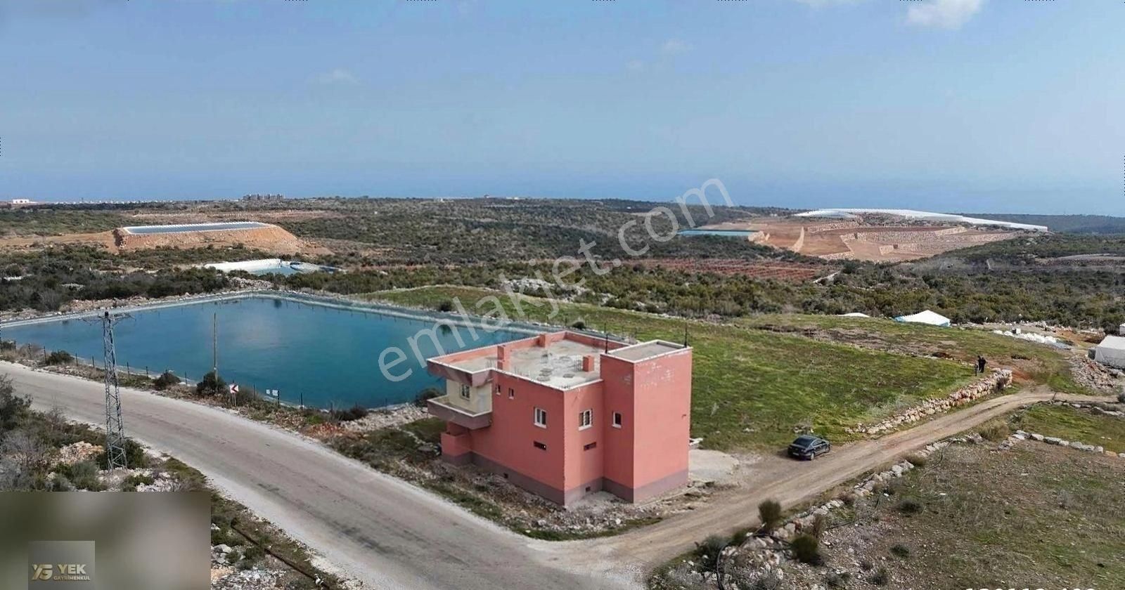 Ful Deniz Manzaralı Her Türlü Yatırıma Uygun İşlenmiş Tarla