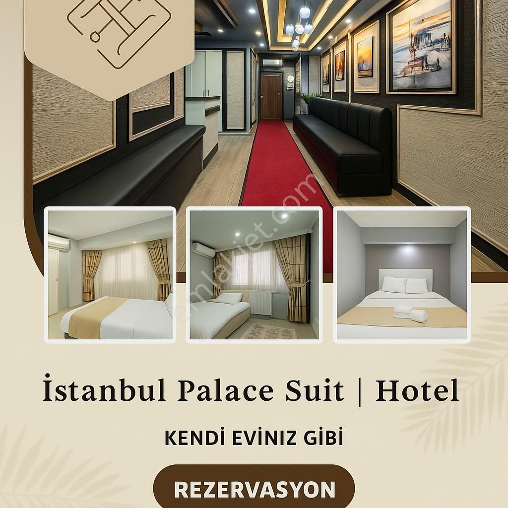 Fatihte Yeni Açılan Geniş Ferah Jakuzili 1+1 2+1 Günlük Kiralık Daire