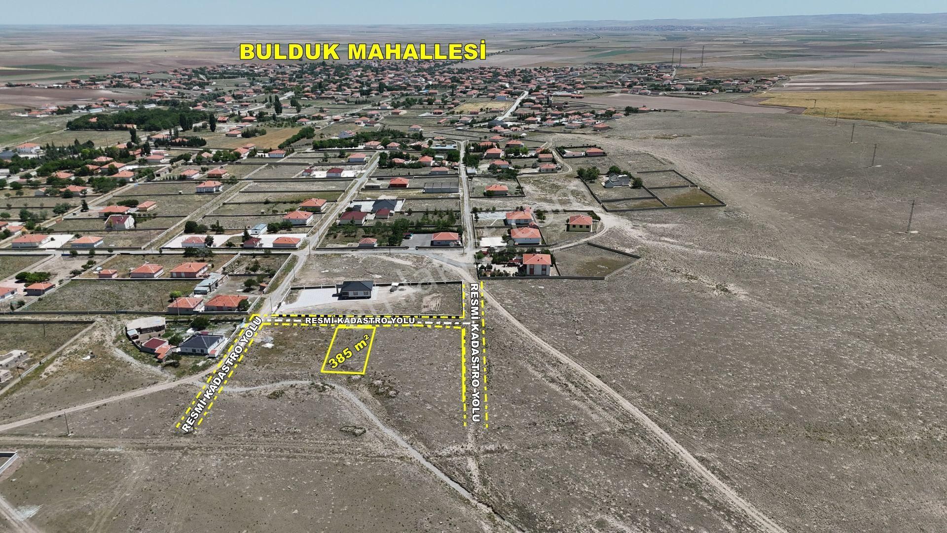 Konya / Cihanbeyli / Bulduk Mahallesinde 385 M² Müstakil İmarlı Arsa
