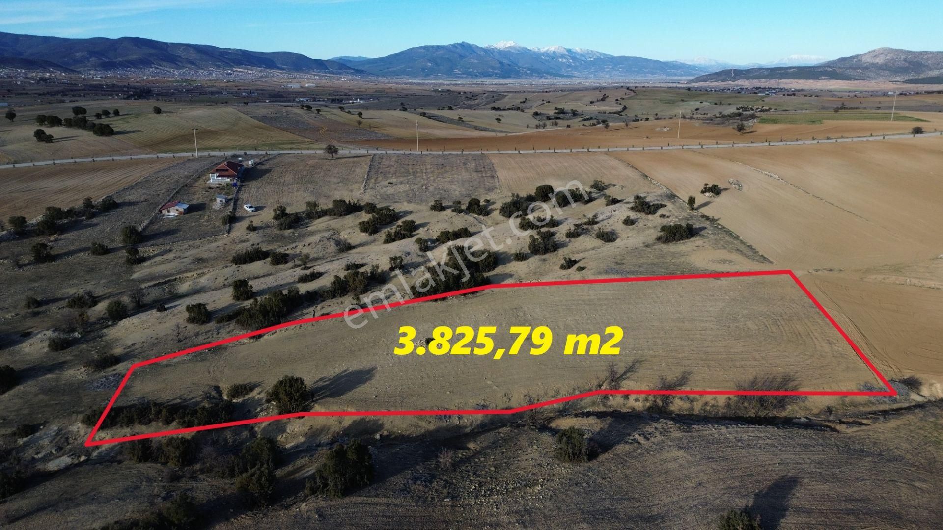 Korkuteli Yeltende Satılık 3825 M2 Tarla Yol Çok Yakın - Görsel 2