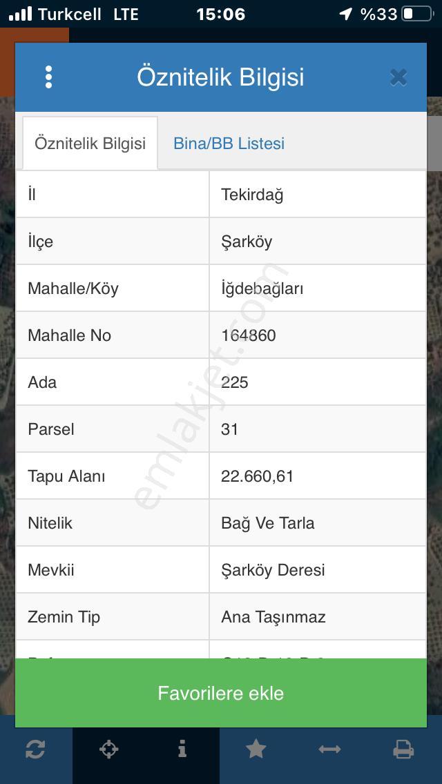 Şarköyde Işık Emlaktan İğdebağları Mah De 22700 M2 M2 Zeytinlik - Görsel 11