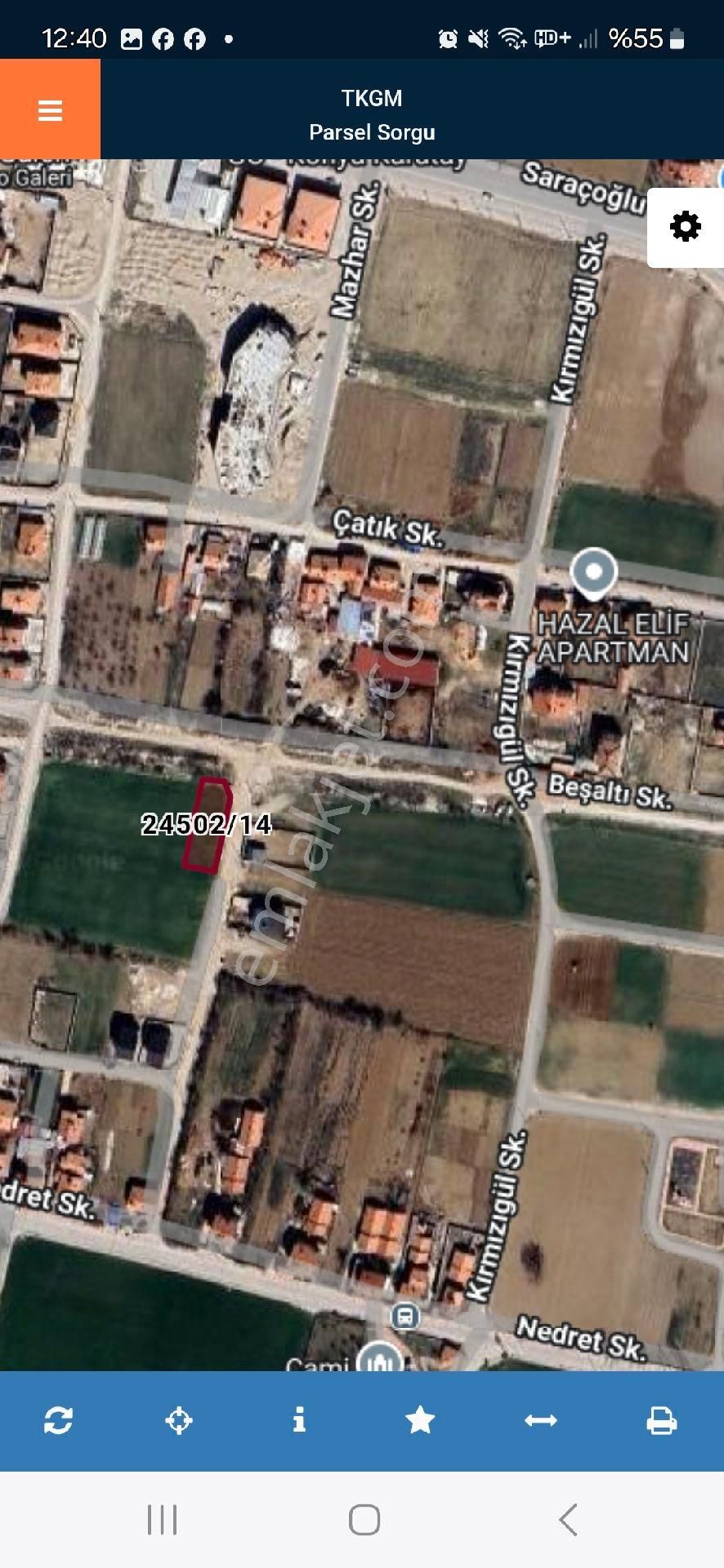 Saraçoglu Mhlesinde 2 Kata İmarlı 642m2