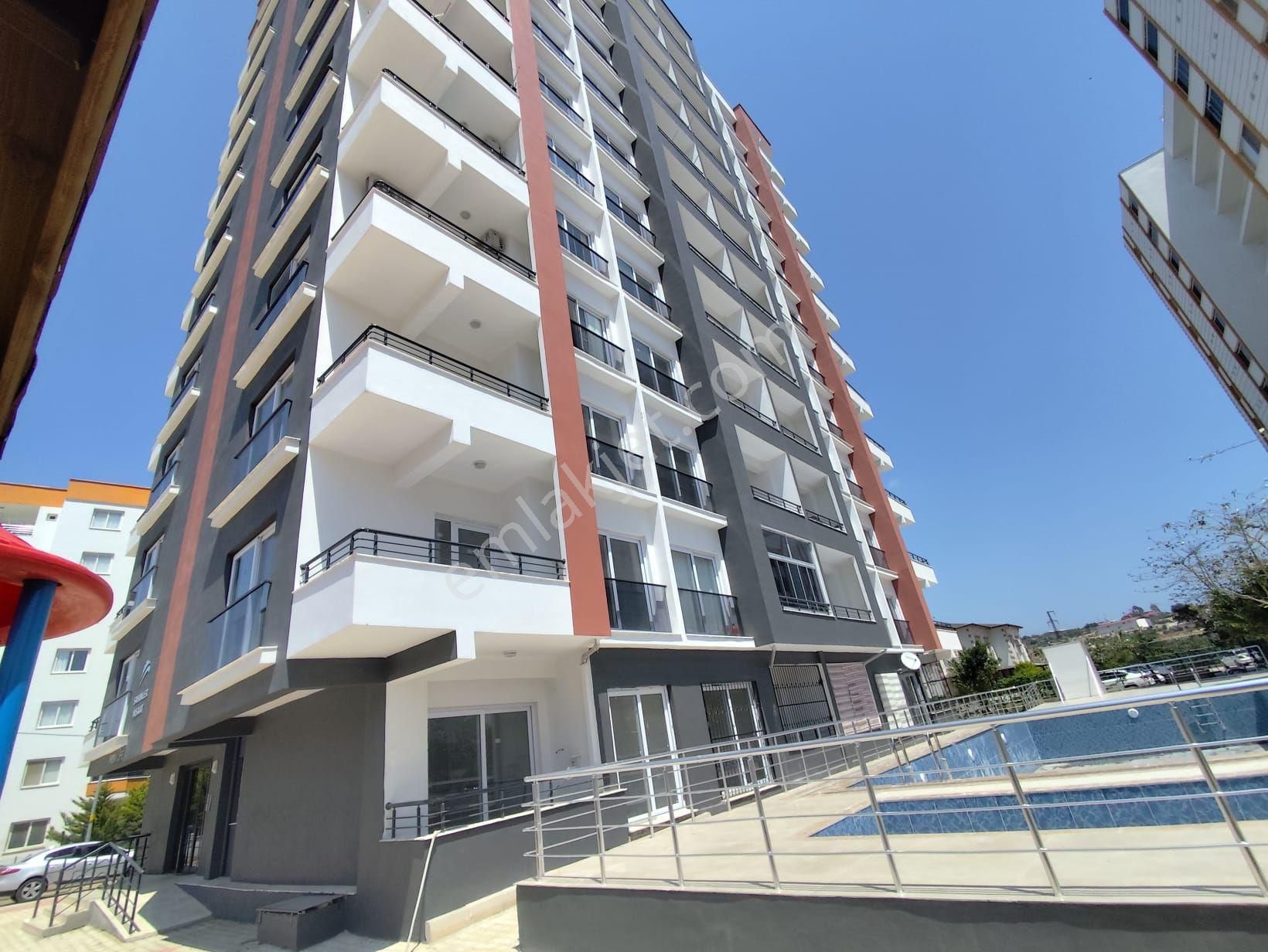 Kızkalesi Merkezde Kiralık Eeşyalı Havuzlu 1+1 Daire