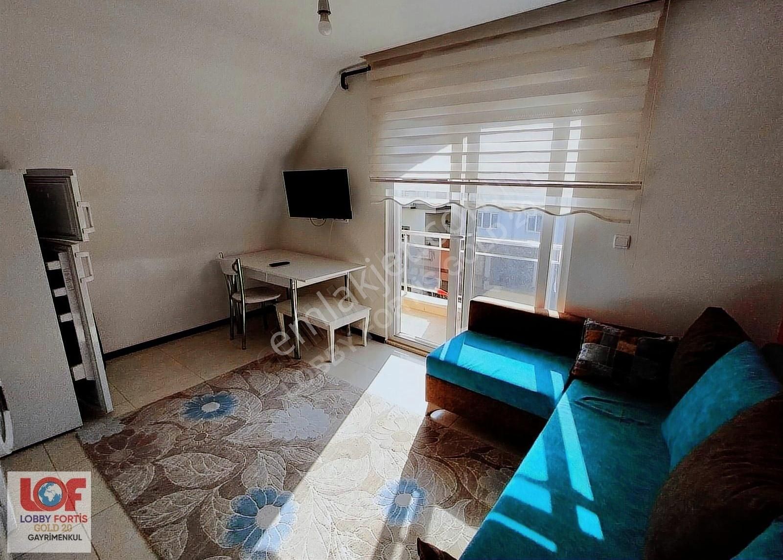 Lobby Fortisten Asmalıevlerde Kiralık 1+1 Apart